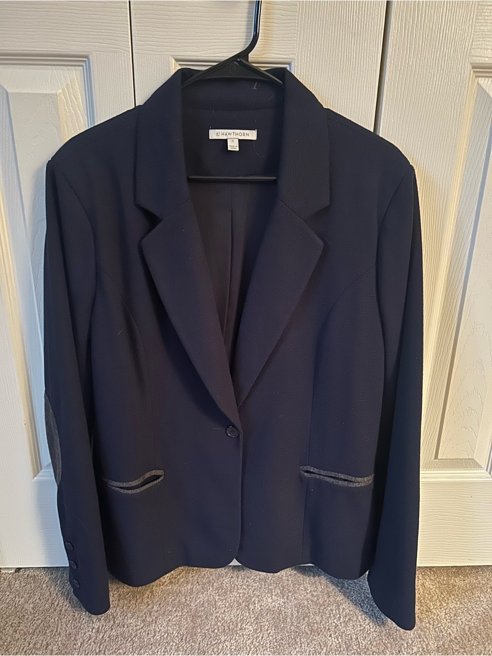41 Hawthorn Women's Navy Blazer Jacket